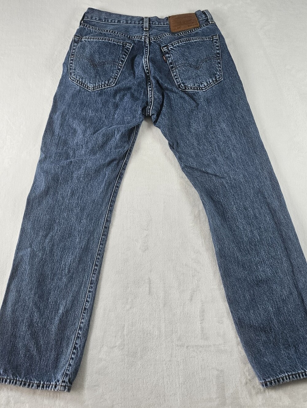 Levi’s Lot 505 Big E Premium Men's Denim Jeans 30x30 Straight Leg Blue - Picture 6 of 12